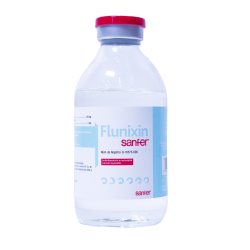 Flunixin 8.3%: 50ml, 100 ml y 250 ml