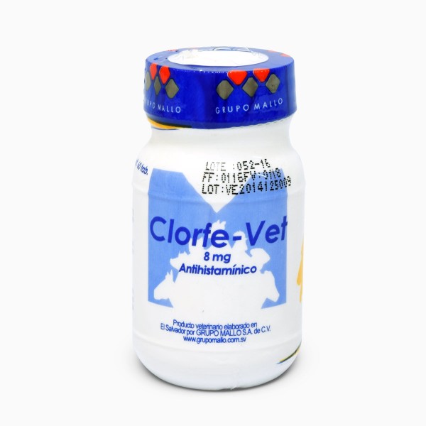 Clorfe-Vet 8 mg